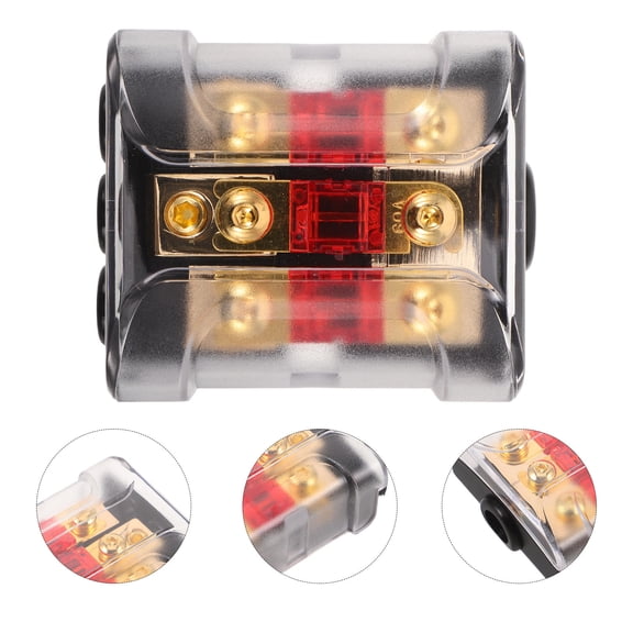 WRITWAA Car Audio Power Wire Splitter Terminal Block for Multiple Devices, Simplifies Amplifier and Stereo Installation