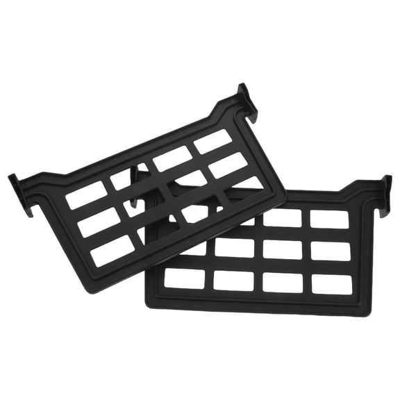 WRITWAA Car Underseat Storage Organizer Divider Panel Black for Vehicle Cargo Separation