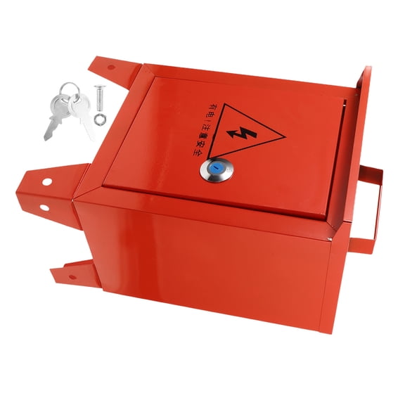 WRITWAA Breaker Box Metal Electrical Distribution Panel Enclosure for Weatherproof Piece