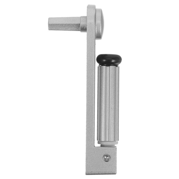 WRITWAA Clothes Rack Hand Crank in Plated Silver for Convenient Retractable Drying Rack Replacement