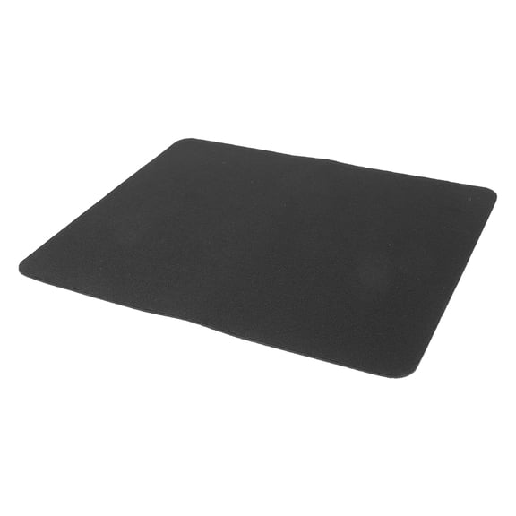 WRITWAA Black Portable Mouse Pad with Anti-Skid Rubber Base for Gaming and Office Use, and Smooth