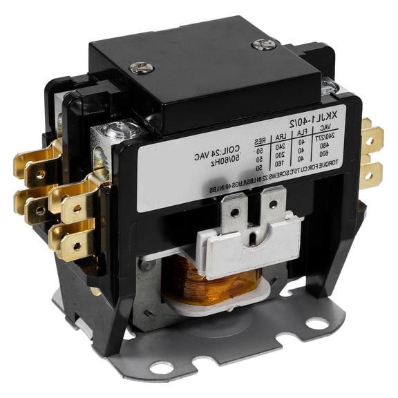 WRITWAA Compressor Contactor with 24vac Coil Replacement for Air Conditioner Durable and Easy Install