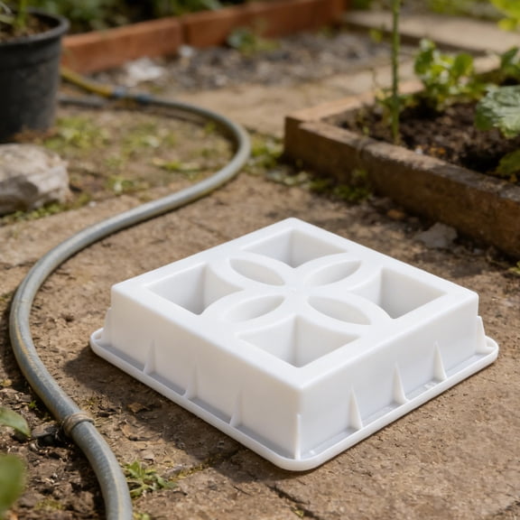 WRITWAA Wear Resistant White Concrete Casting Mold for Hollow Brick Building Construction