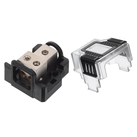 WRITWAA Car Audio Distribution Block Multi Material Amp Power Splitter for Vehicle Audio