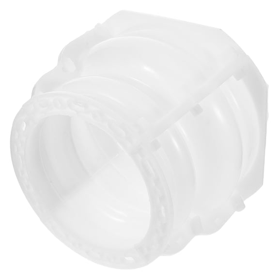 WRITWAA White PP Plaster Column Base Mold for Rural Architecture, and Easy to Use, 1 Set