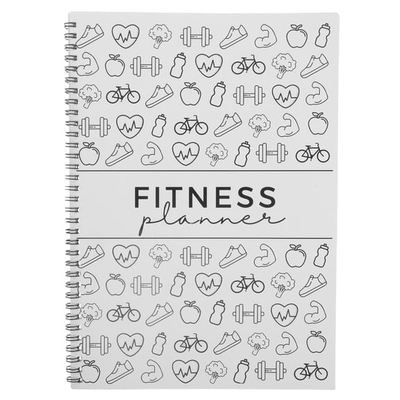 WRITWAA Daily Fitness Planner with Macro Nutrient Tracker and Exercise Routine Templates