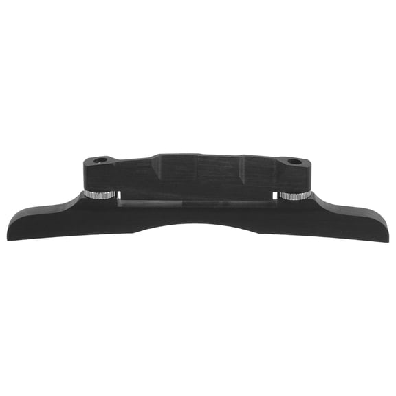 WRITWAA Writwaa Black Wood Mandolin Bridge Durable Resonant for Instrument Use