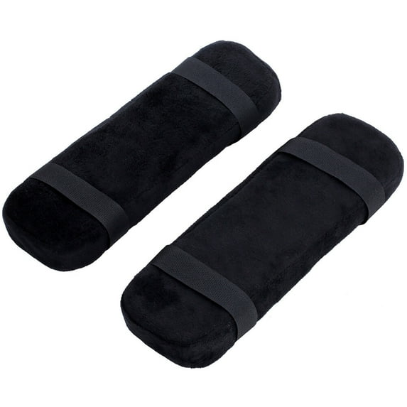 WRITWAA 1Pair Elastic Chair Armrest Cushion with Memory Sponge for Work Comfort