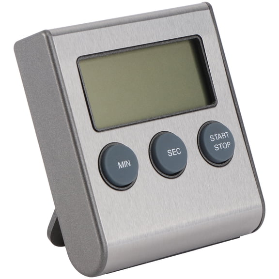 WRITWAA Professional Minute Second Timer Dark Grey Digital Kitchen Easy to Read