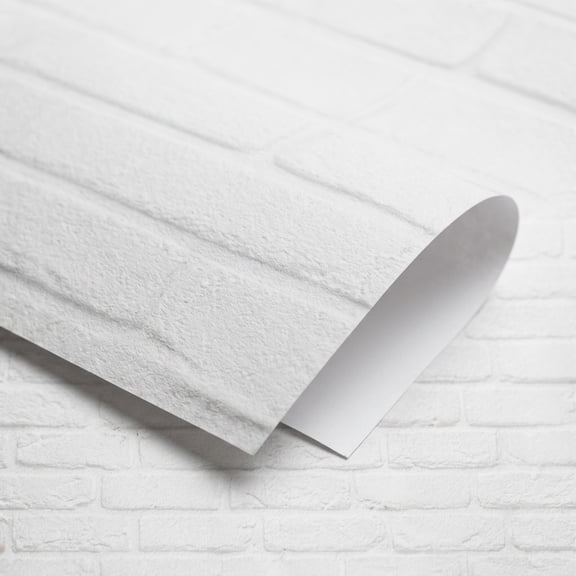 WRITWAA Double Sided Brick Wall Texture Paper Photography Backdrop, Assorted Color Background for Tabletop Product Shots