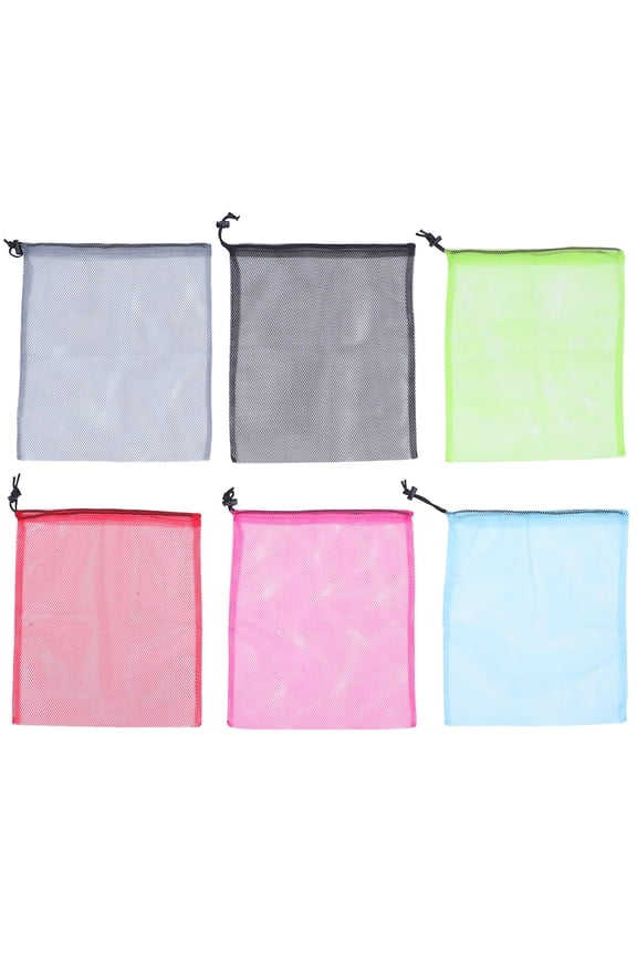 Drawstring Bag 6Pcs for Outdoor Camping Hiking and Travel