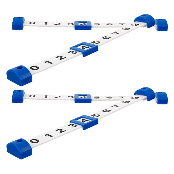 WRITWAA Durable Blue Foosball Score Counter for Sports Use Easy Installation Display Compact Design