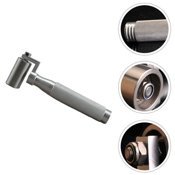 WRITWAA Durable Stainless Steel Construction Roller for Home Use with Ergonomic NonSlip Handle 40mm