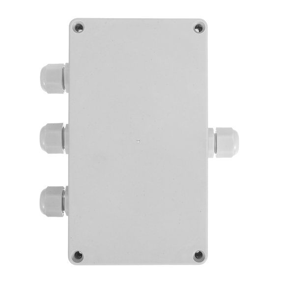 WRITWAA Junction Box Outdoor Waterproof Abs Beige 1Pcs For Power Distribution Commercial Use