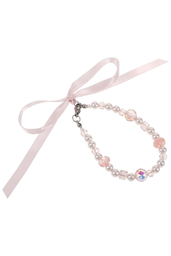Pink Adjustable Butterfly Bow Bracelet for Durable Daily Wear