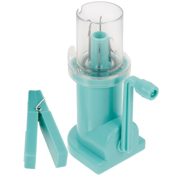 WRITWAA DIY Hand Spool Knitter Machine Plastic Assorted Color 1 Set for DIY Crafting