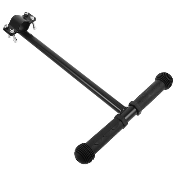 WRITWAA Ergonomic Handle Attachment Bar for Strollers Wagons and Carts Black Durable Design