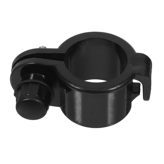 WRITWAA Flag Pole Clamp Black Plastic Flag Clips For Beach Flag Mounting In Outdoor Equipment 1 Set