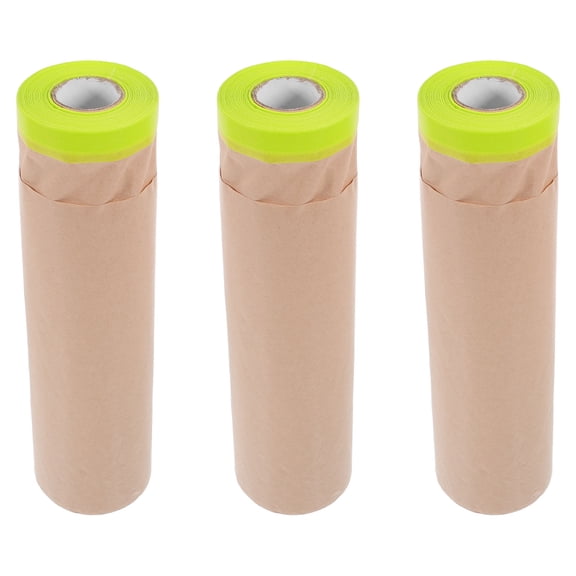 WRITWAA DIY Masking Film Light Brown Paper for Car and Motorcycle Protection