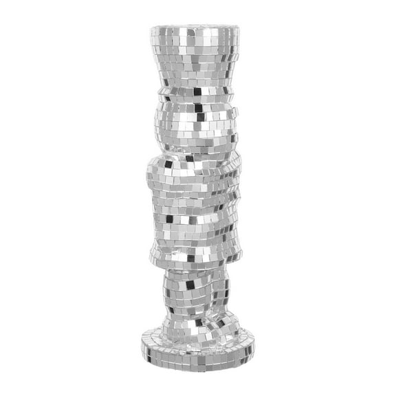 WRITWAA Nutcracker Ornament Mirror Holiday Decoration Set, 1-Piece Festive Christmas Tree Decor for Seasonal Home