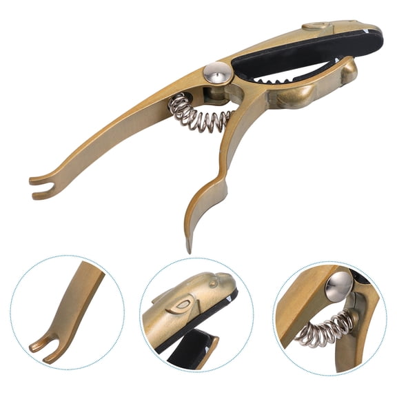 WRITWAA Golden Guitar Quick Position Change Protector for Instruments 1 Piece