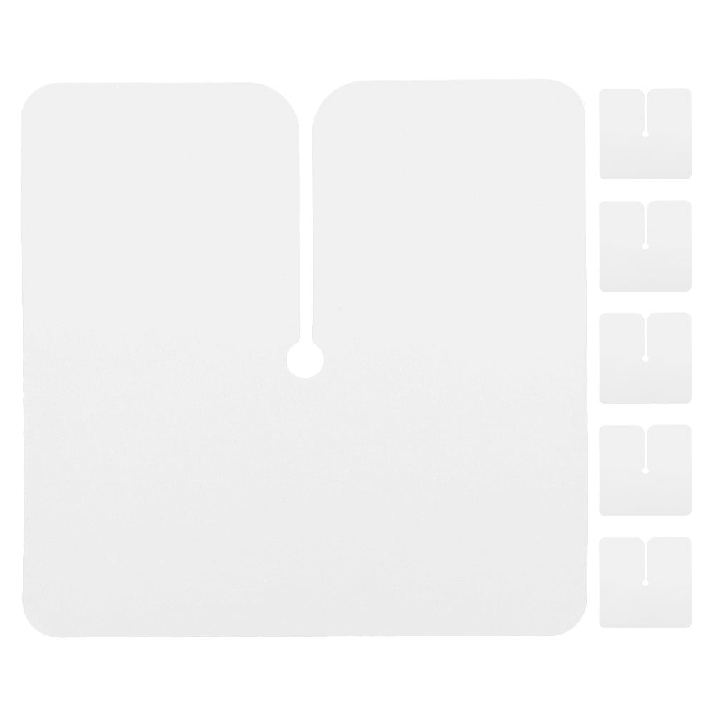 Shield Simple Transparent WRITWAA Hair Extension Protective Shield, Transparent PVC, Easy to ...