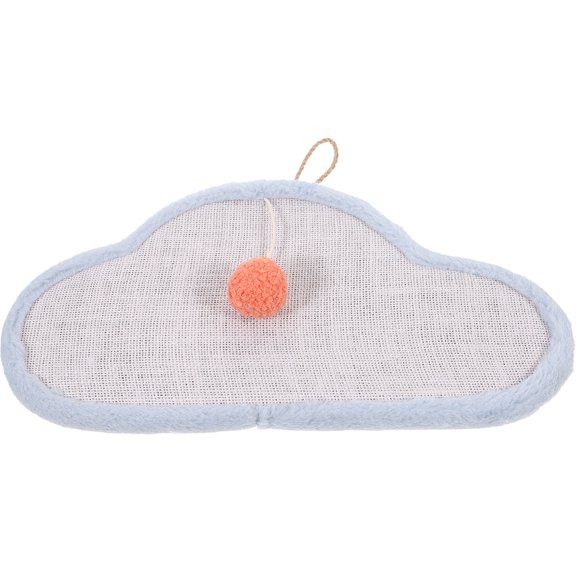 WRITWAA Hanging Cat Scratcher Cloud Shape Sisal Pad Practical Indoor Cat Scratch Mat