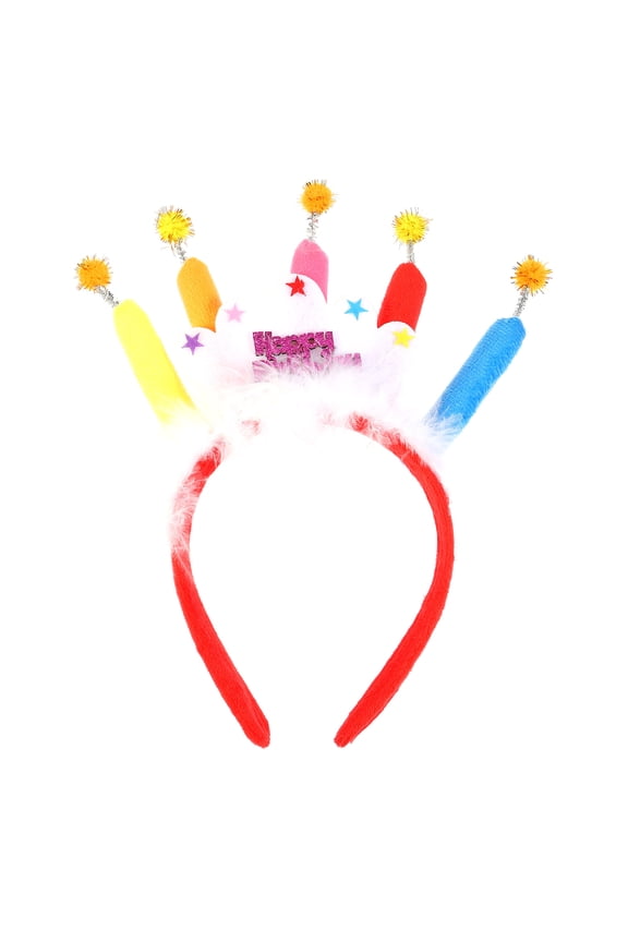 Headwear Assorted Colors Photo Prop Set Party Hat Accessories for Birthday Celebration