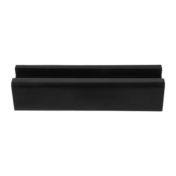 WRITWAA Black Wooden Mirror Base Stand, Elegant and Design for Large Mirrors, Picture Frames, and Home Decor