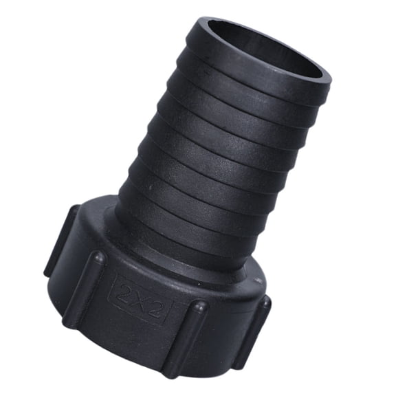 WRITWAA Water Adapter 1Pc Plastic IBC Tote Valve Connector Black Acid Resistant