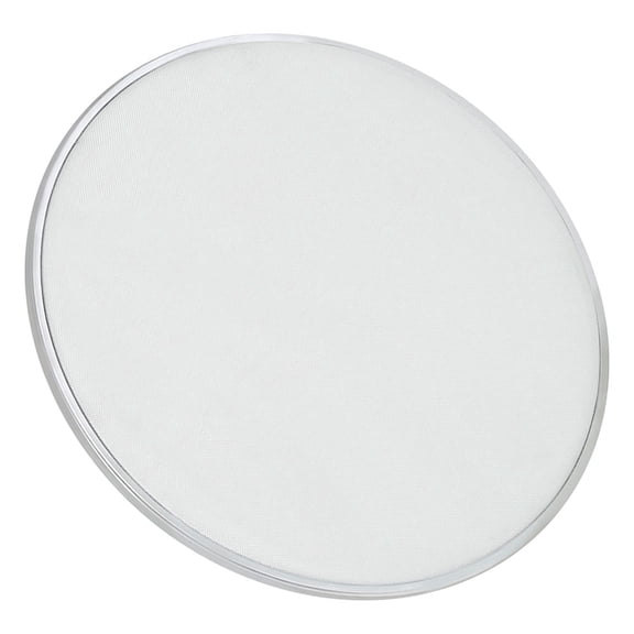 CTIRCHIU White Drum Mute Head for Drum Kit Mesh Screen Noise Reduction Polyester Metal Material