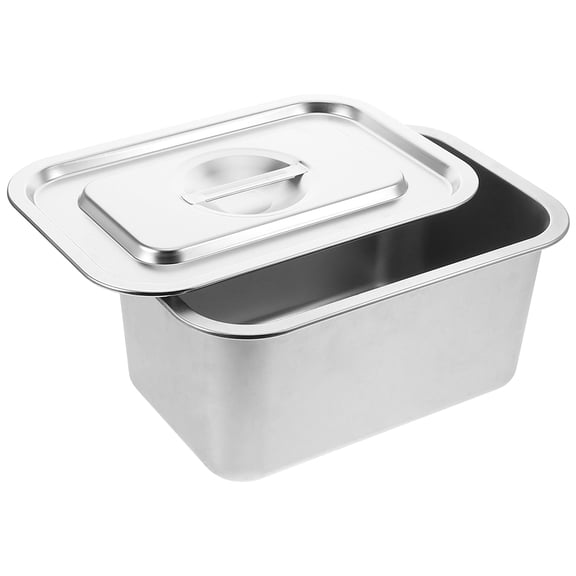 WRITWAA Kitchen Compost Bin Stainless Steel Storage Container with Lid for Indoor Food Waste Disposal