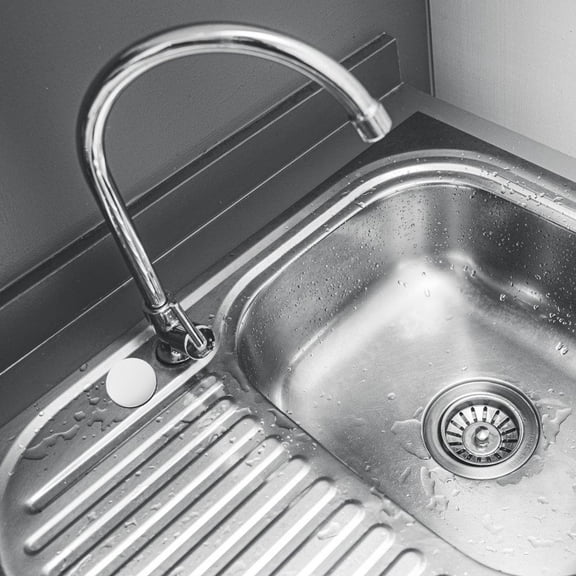 WRITWAA Kitchen Sink Hole Cover Multiuse Stainless Steel Plug for Faucet and Sprayer Holes