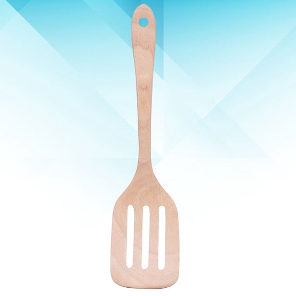 WRITWAA Khaki Wooden Ula Non-Stick Cooking Utensil - Kitchen Tool for Easy Food Preparation