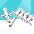 WRITWAA Large Binder Clips File Organizer Metal Silver 12Pcs - Walmart.com