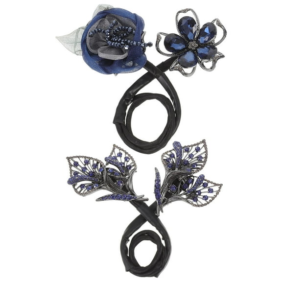 WRITWAA Large French Hair Pins 2pcs Sturdy Hair Clips for Bun Styles