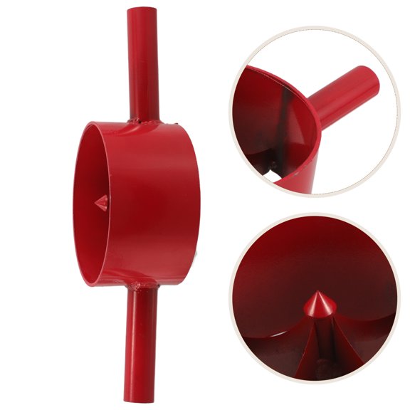 WRITWAA Manual Bamboo Splitting Tool with Steel Blades for Garden Plant Support and Craft Projects