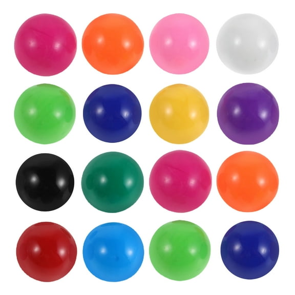 WRITWAA Small Marbles For Chinese Checkers Assorted Color Plastic 120Pcs