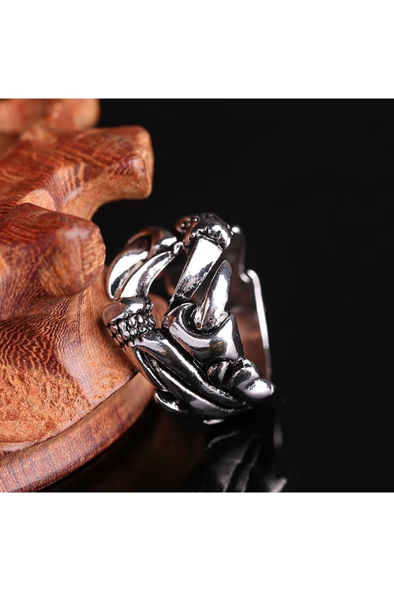 Men's Dragon Claw Ring Unique Open Design Comfortable Material for Festivals