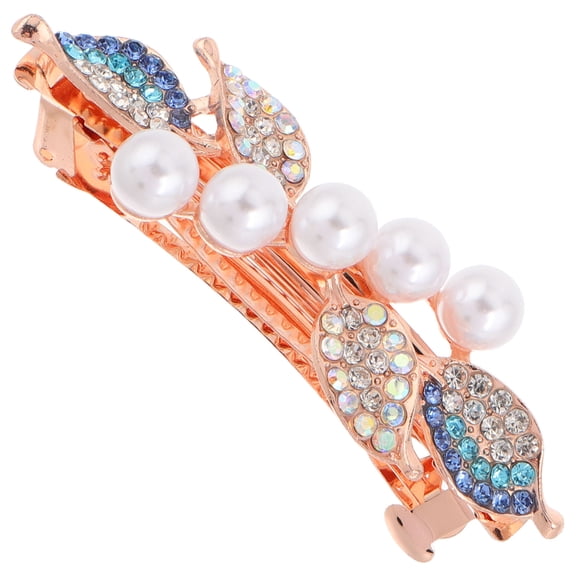 WRITWAA Hair Pieces For Women Bridal Hair Accessories Alloy Spring Mechanism For Women Updos 1Pcs