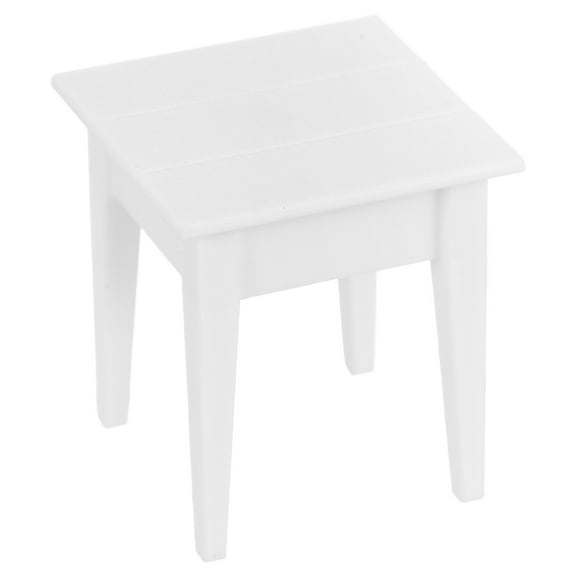 WRITWAA Living Room Mini Table White 1Set