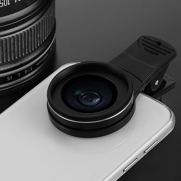 WRITWAA Clip on 15x Macro Lens for Phone Use Black Premium Optical Clarity