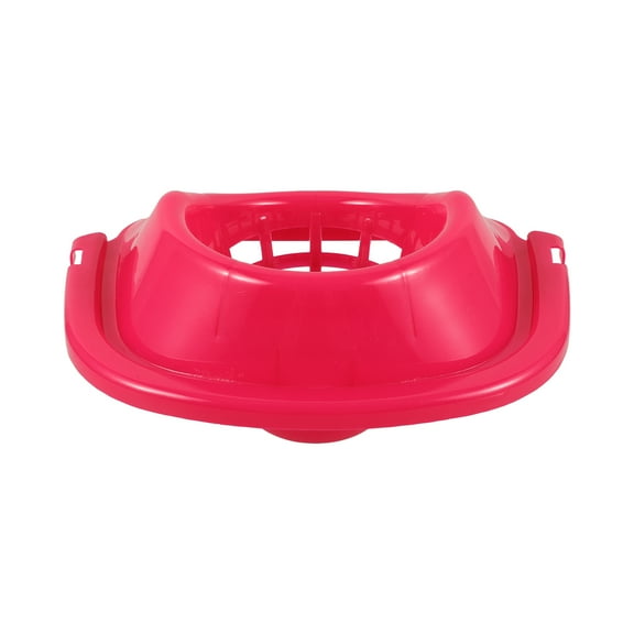 WRITWAA Mopping Bucket Basket, Red Plastic, for Home, Sturdy and Durable