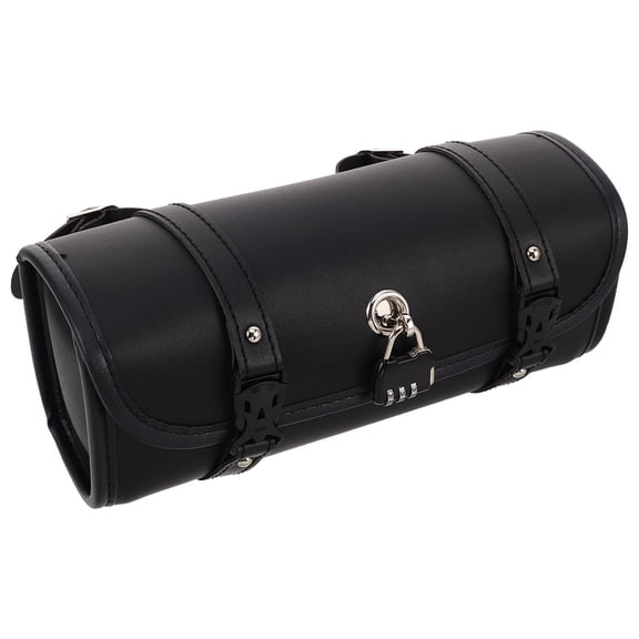 WRITWAA Motorcycle Side Mount Bag in Black with Durable Construction for Long Distance Travel 1Pack