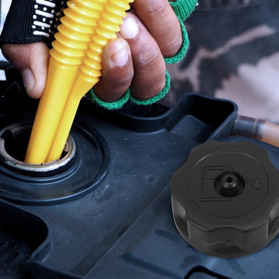 CTIRCHIU Oil Tank Protective Cap for Motorcycle Black with Wear Resistant Material
