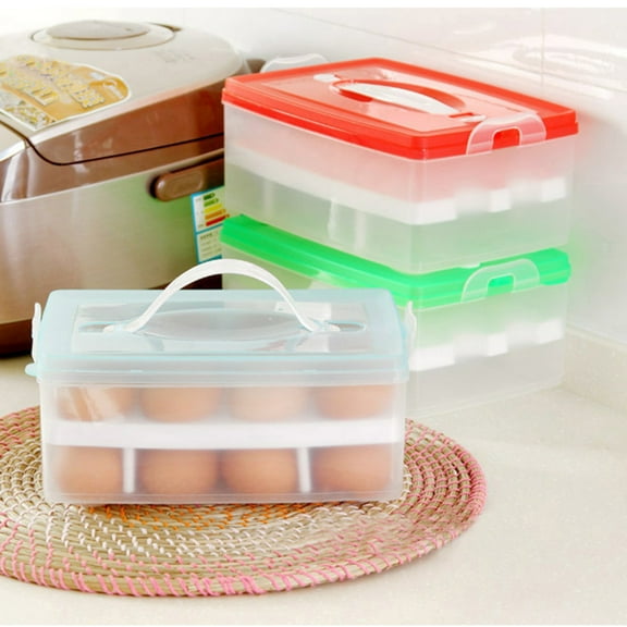 WRITWAA Assorted Color Chicken Holder Storage Container, 1PC, PP Material