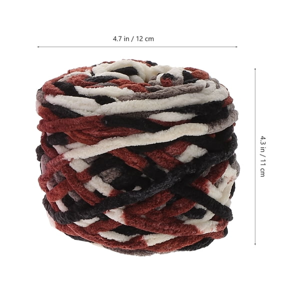 WRITWAA Multicolor Cotton Yarn for Knitting Crochet Thread Suitable for Accessories