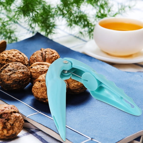 WRITWAA Multifunctional Chestnut Shell Opener Nutcracker Tool Blue for Easy Walnut Pecan Almond Crack