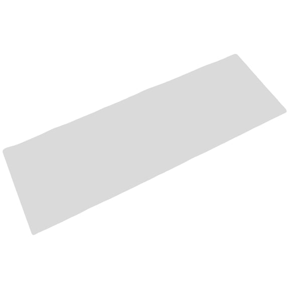 WRITWAA White Nonslip Makeup Desk Mat Waterproof and Stain Resistant for Dresser