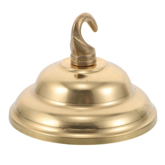 WRITWAA Heavy Duty Copper Hook for Ceiling Mounted Light Fixtures and Decor